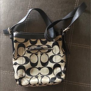 COACH Signature Logo Large Crossbody Bag